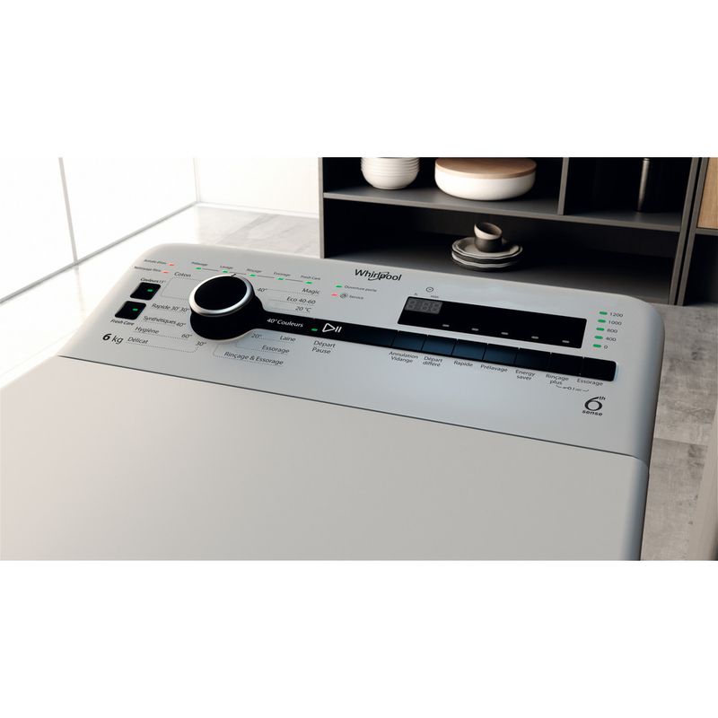 Whirlpool-Lave-linge-Pose-libre-TDLRS6246FR-Argent-Lave-linge-top-C-Lifestyle-control-panel