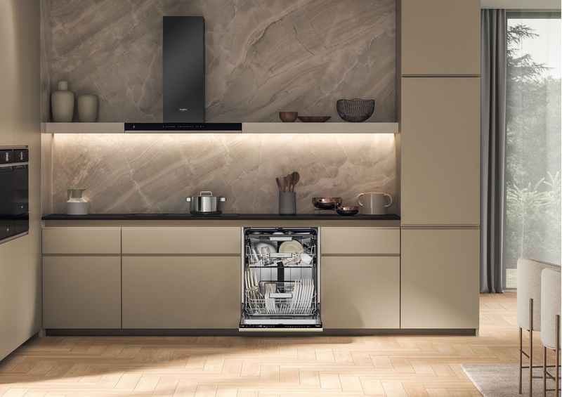 Whirlpool Lave-vaisselle Encastrable W7I HP40 LSC Tout intégrable C Lifestyle frontal open