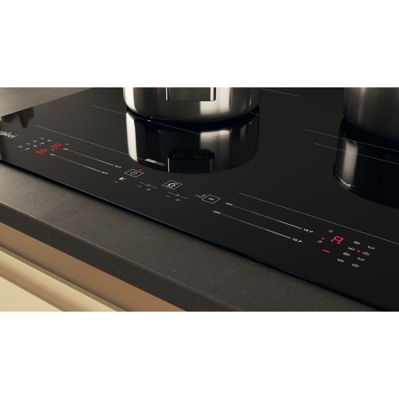 Whirlpool-Table-de-cuisson-WF-S3660-CPNE-Noir-Induction-vitroceramic-Control-panel