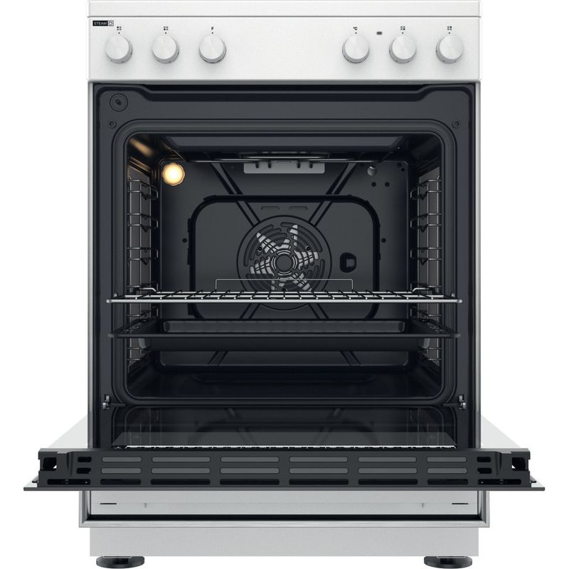 Whirlpool-Cuisiniere-WS68V8KCW-E-Blanc-Electrique-Frontal-open