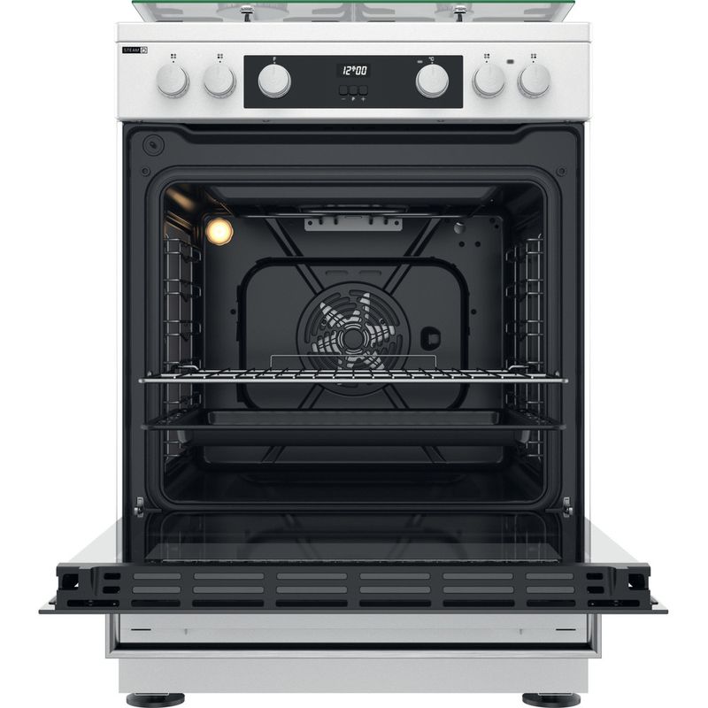 Whirlpool-Cuisiniere-WS68M8CCW-FR-Blanc-Mixte-Frontal-open
