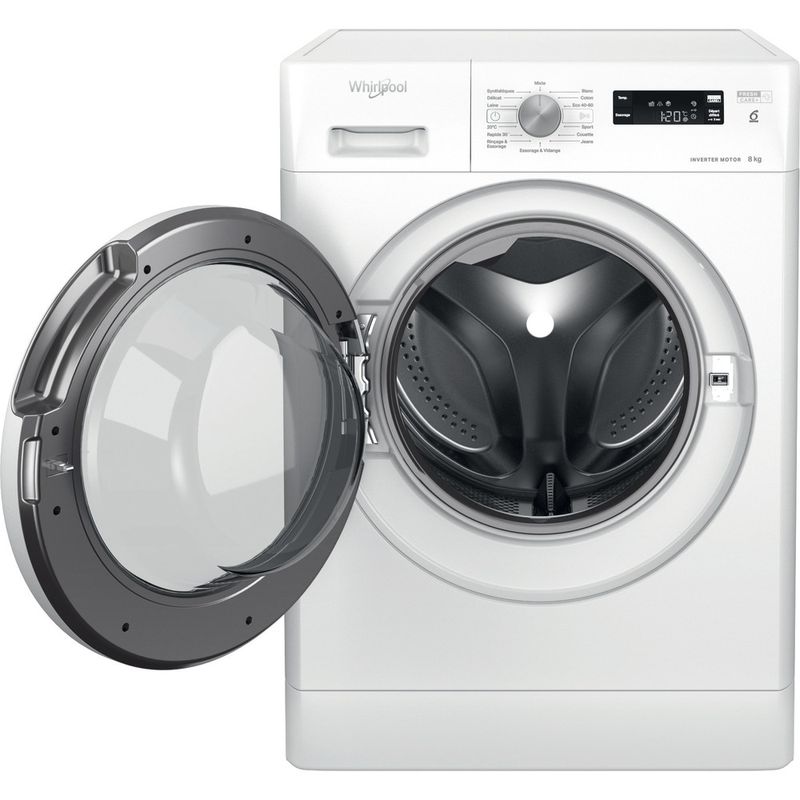 Lave-linge hublot WHIRLPOOL PFFS38248WFR FreshCare - 8 kg