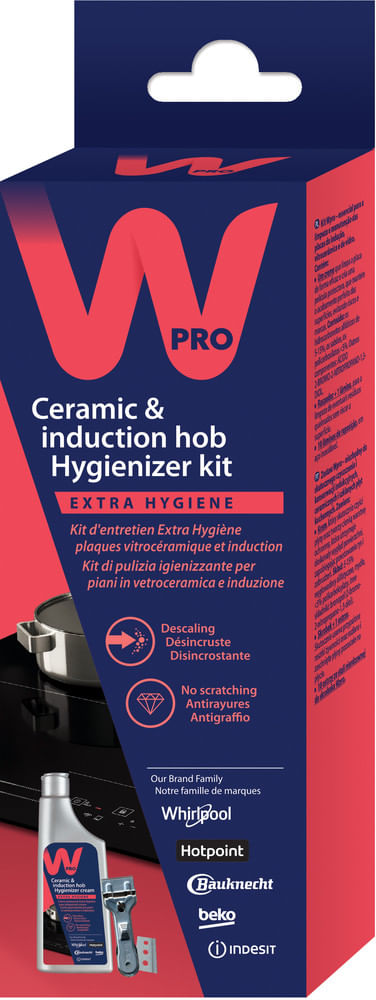 NETTOYANT PLAQUE VITROCERAMIQUE & INDUCTION WPRO