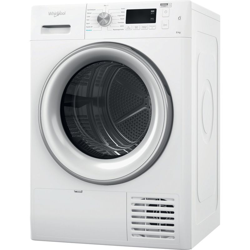 Sèche-linge 1500W 6kg filtre tambour en acier inoxydable 59.5 x 51 x 68CM  Blanc - Cdiscount Electroménager