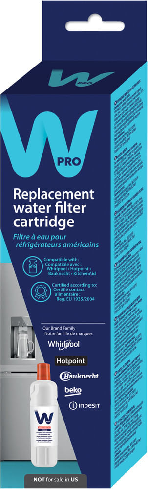 Filtre A Eau Refrigerateur Americain reference : 480181700592 WHIRLPOOL Pas  Cher 