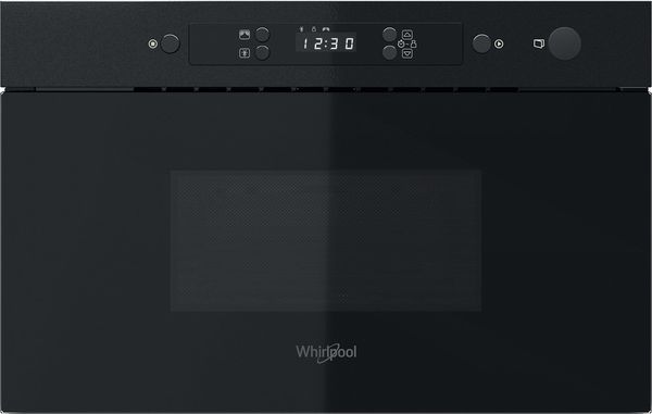 Whirlpool Four micro-ondes Encastrable MBNA990B Noir Electronique 22 Micro-ondes uniquement 750 Frontal
