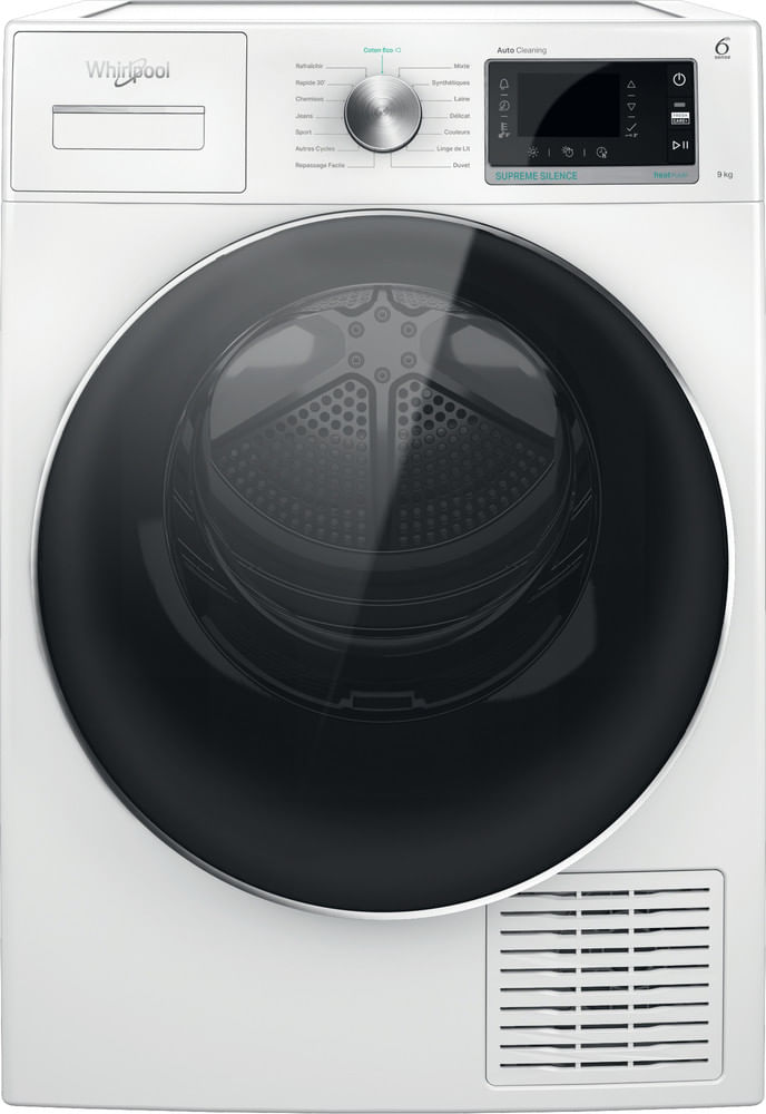 Whirlpool-Seche-linge-W7-D93WR-FR-Blanc-Frontal