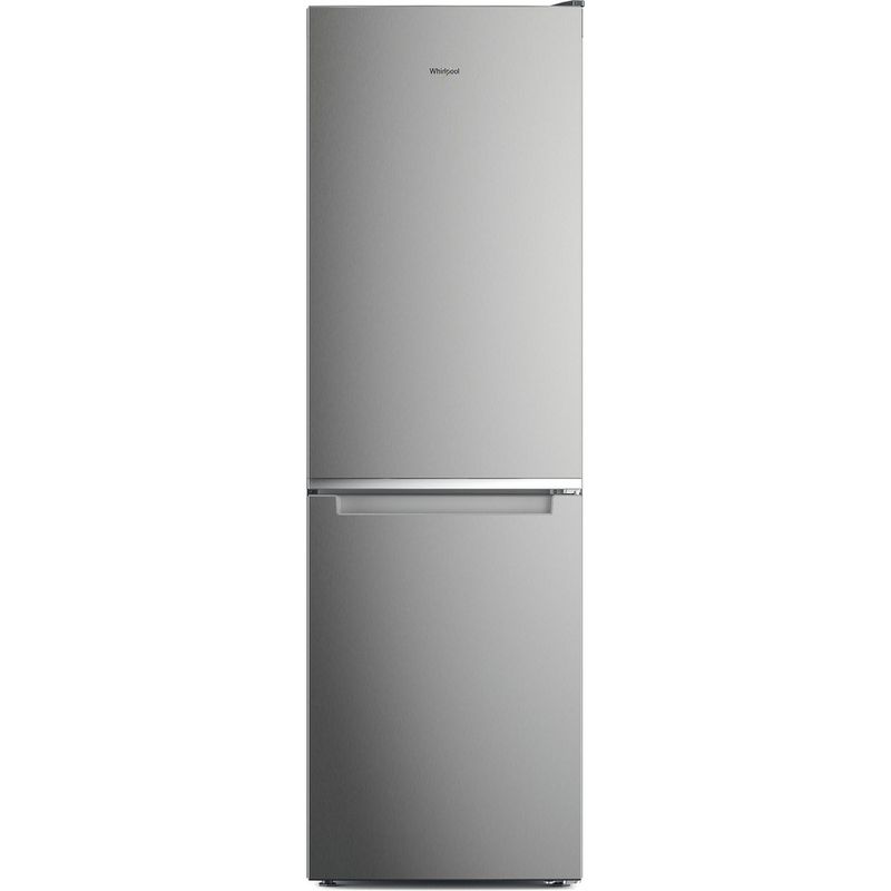 Whirlpool Combiné réfrigérateur congélateur Pose-libre W7X 83A OX Optic Inox 2 portes Frontal