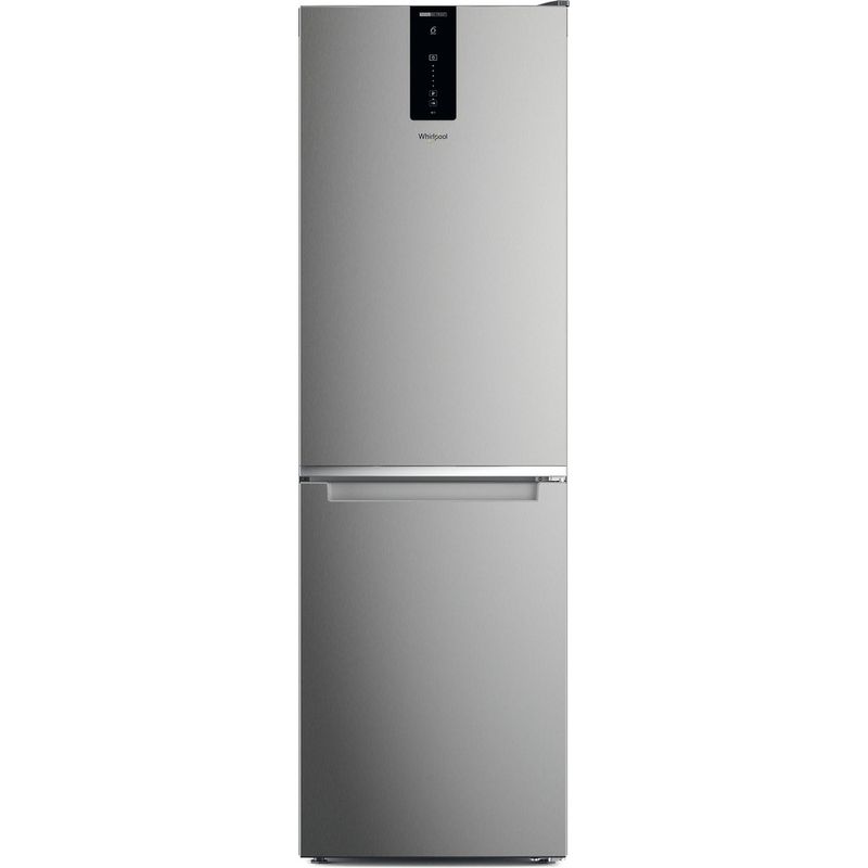 Whirlpool Combiné réfrigérateur congélateur Pose-libre W7X 82O OX Optic Inox 2 portes Frontal