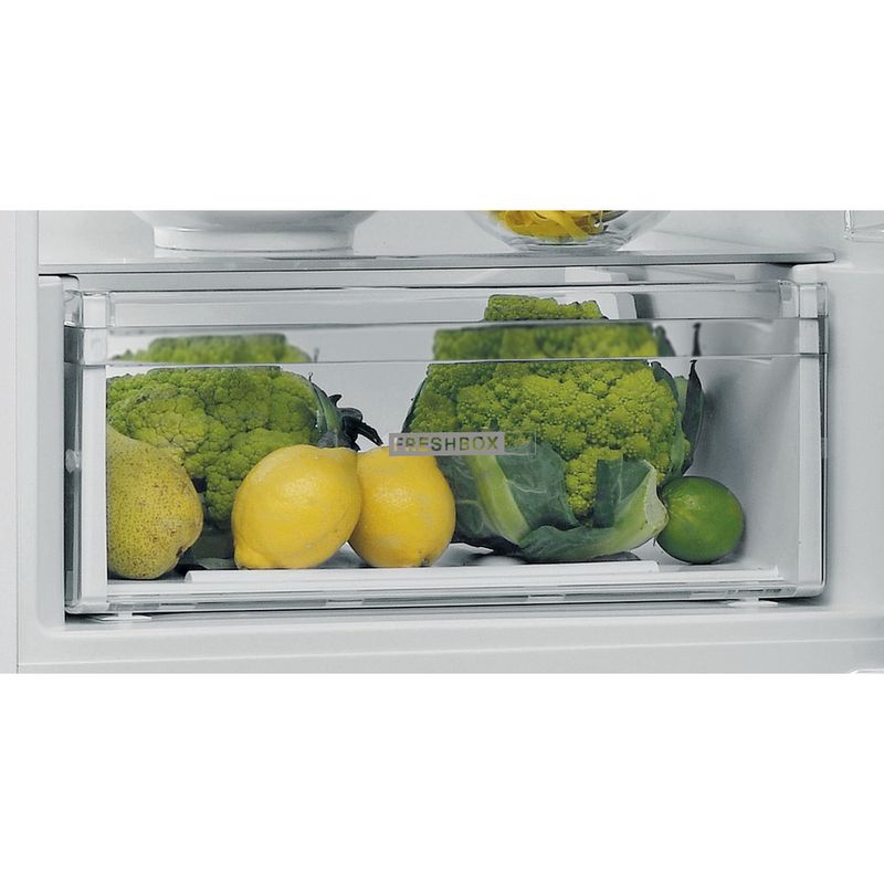 Whirlpool Combiné réfrigérateur congélateur Pose-libre W5 821EF W 1 Blanc 2 portes Drawer