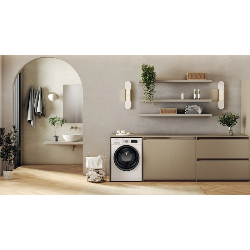 Whirlpool Lave-linge Pose-libre FFB 7469 BV FR Blanc Lave-linge frontal A Lifestyle frontal