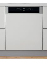 Whirlpool Lave-vaisselle Encastrable WD0B D851A X Semi-intégré B Frontal