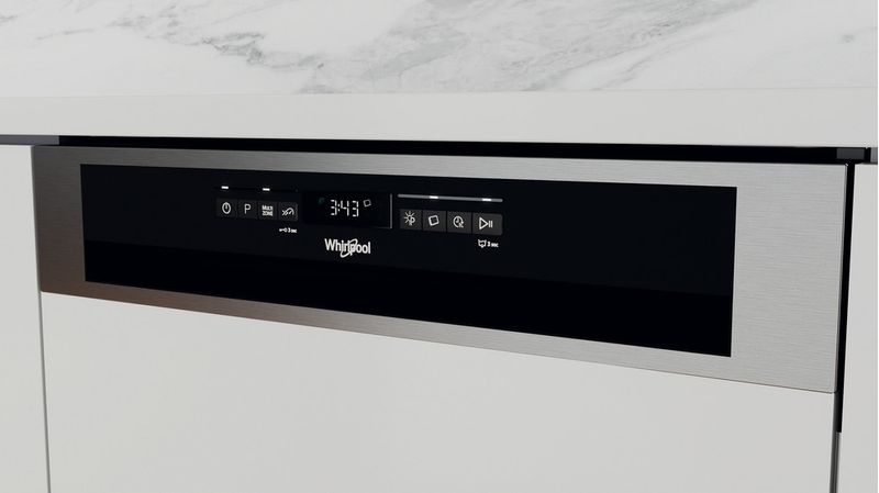 Whirlpool Lave-vaisselle Encastrable WD0B D851A X Semi-intégré B Lifestyle control panel