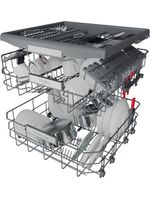 Whirlpool Lave-vaisselle Encastrable WD0B D851A X Semi-intégré B Technical Translucent