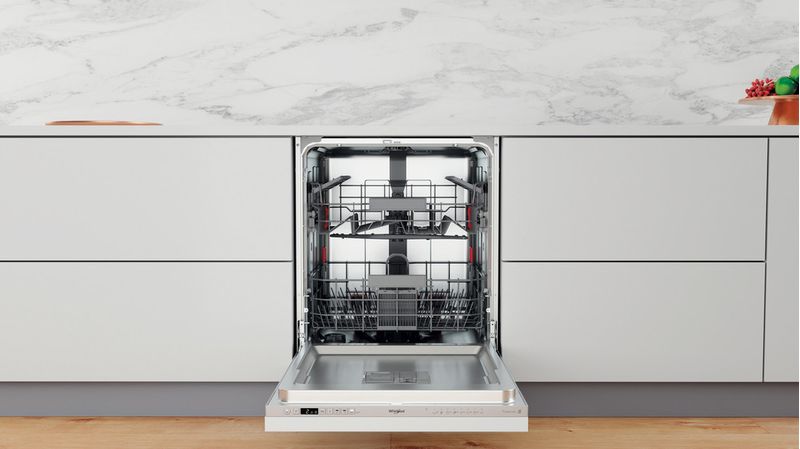 Whirlpool Lave-vaisselle Encastrable W3I D734 S Tout intégrable D Lifestyle frontal open