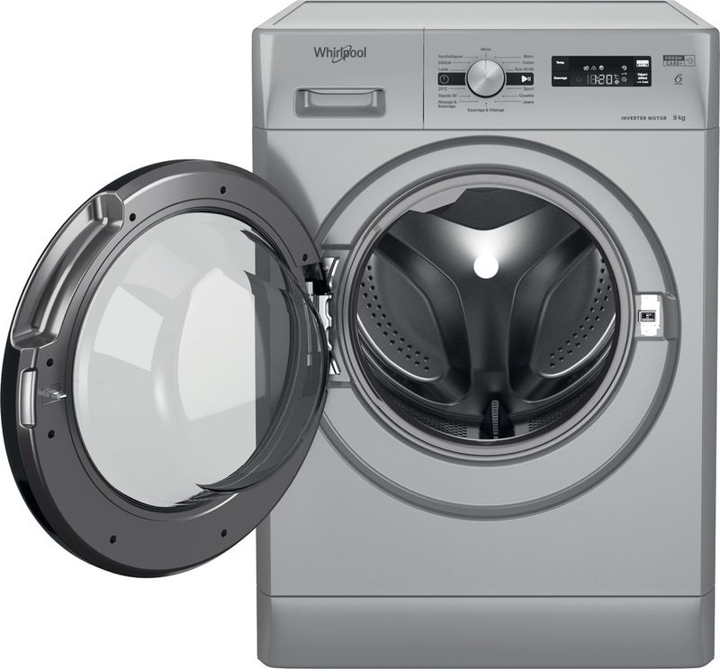 Whirlpool-Lave-linge-Pose-libre-FFS-9269-SB-FR-Argent-Lave-linge-frontal-A-Frontal-open