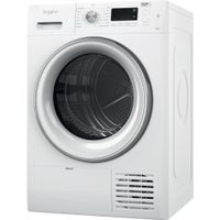 WHIRLPOOL - Sèche-linge pompe à chaleur posable 8kg - FFTM1182WSFRR