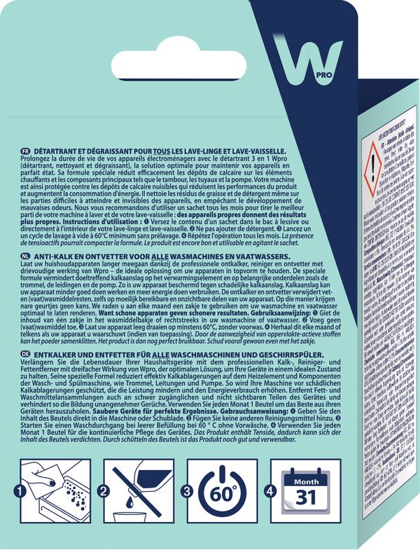 Whirlpool WASHING DES616 Back / Lateral