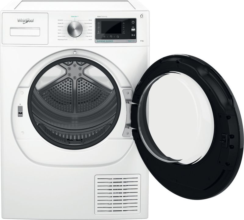 Whirlpool Sèche-linge W7 D93WB FR Blanc Frontal open