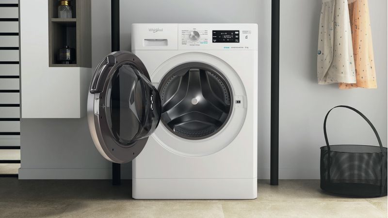 Whirlpool-Lave-linge-Pose-libre-FFBB-9469-CV-FR-Blanc-Lave-linge-frontal-A-Lifestyle-frontal-open