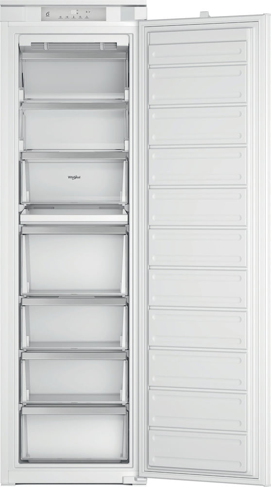 Whirlpool Congélateur Encastrable WHSD18F053C1 FR Blanc Frontal open
