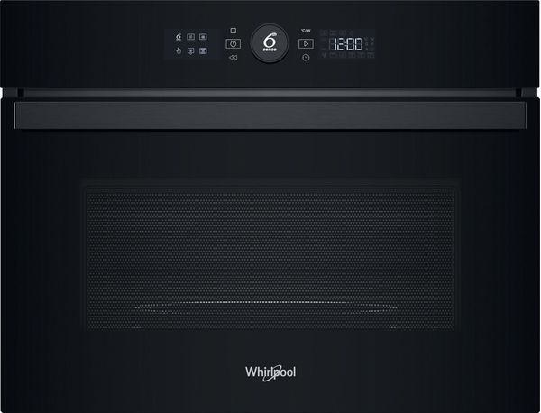 Whirlpool Four micro-ondes Encastrable WMW47HMBF Noir Electronique 40 Micro-ondes Combiné 900 Frontal