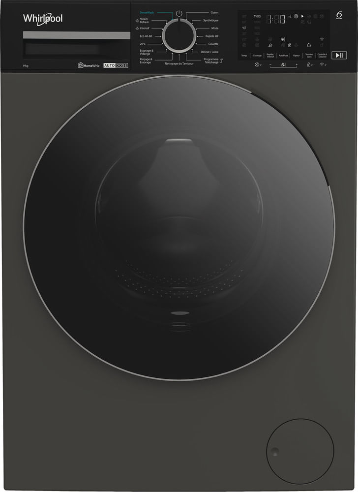 Whirlpool-Lave-linge-Pose-libre-WPM-911G-ADS-FR-Gris-Lave-linge-frontal-A-Frontal