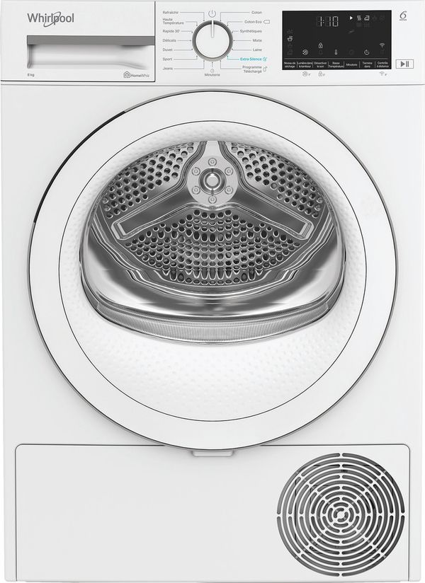 Whirlpool Sèche-linge C WD 84M WWS FR Blanc Frontal