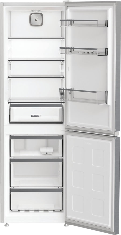 Whirlpool-Combine-refrigerateur-congelateur-Pose-libre-WHK-25364-XP4E1-Argent-2-portes-Frontal-open