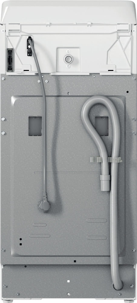 Whirlpool Lave-linge Pose-libre TDLR 65261 FR Blanc Lave-linge top A Back / Lateral