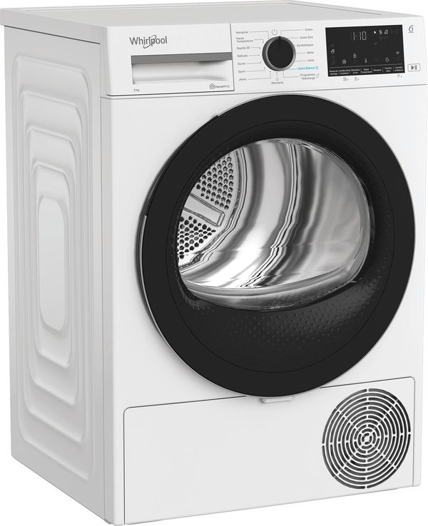 Whirlpool Sèche-linge C WD 94M WBS FR Blanc Perspective