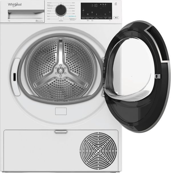Whirlpool Sèche-linge C WD 94M WBS FR Blanc Frontal open