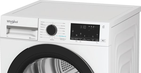 Whirlpool Sèche-linge C WD 94M WBS FR Blanc Lifestyle control panel