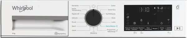 Whirlpool Sèche-linge C WD 94M WBS FR Blanc Program