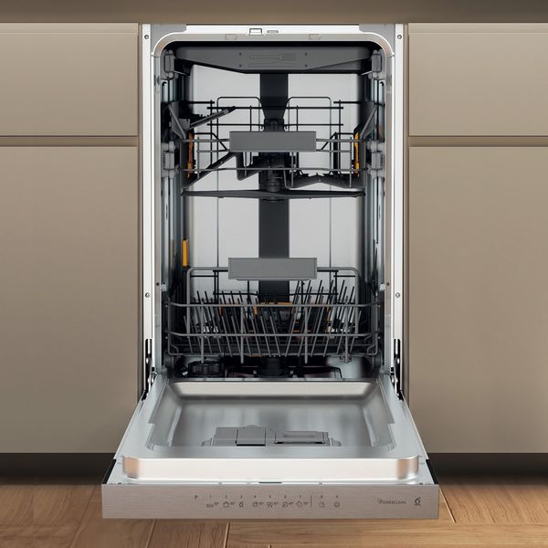 Whirlpool Lave-vaisselle Encastrable WH6PC11BS7A0 Semi-intégré C Frontal open