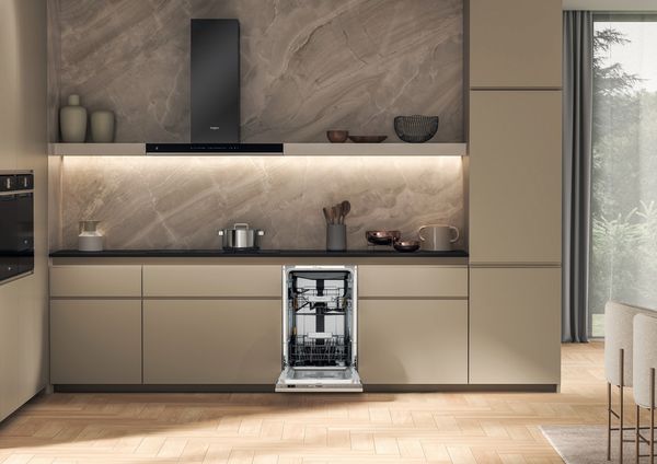 Whirlpool Lave-vaisselle Encastrable WH6IB10BS7LA0 Tout intégrable B Lifestyle frontal open