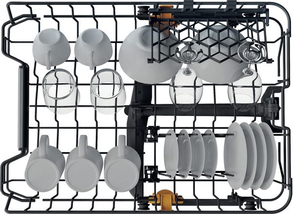 Whirlpool Lave-vaisselle Encastrable WH6IB10BS7LA0 Tout intégrable B Rack