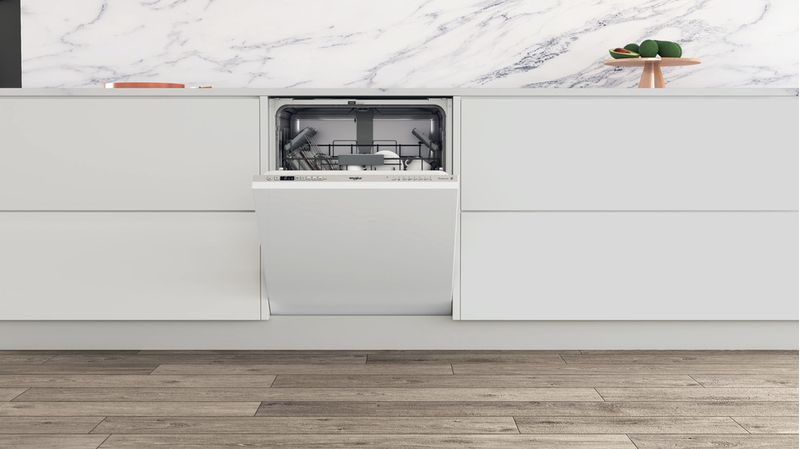 Whirlpool Lave-vaisselle Encastrable WRIC 3C34 PE Tout intégrable D Lifestyle frontal open