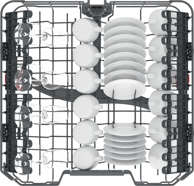 Whirlpool Lave-vaisselle Encastrable WRIC 3C34 PE Tout intégrable D Rack