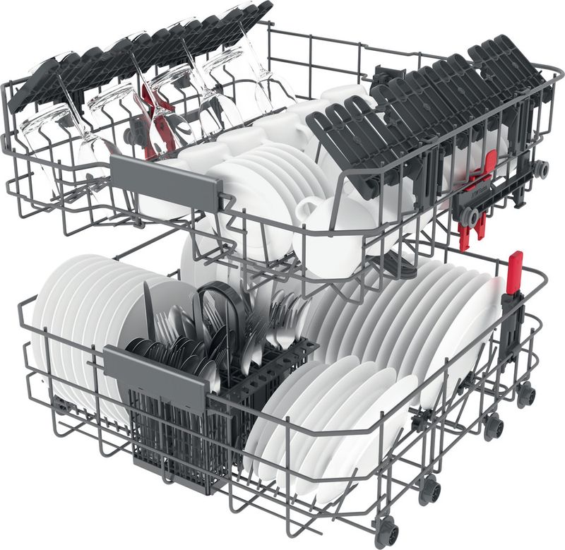 Whirlpool Lave-vaisselle Encastrable WRIC 3C34 PE Tout intégrable D Technical Translucent