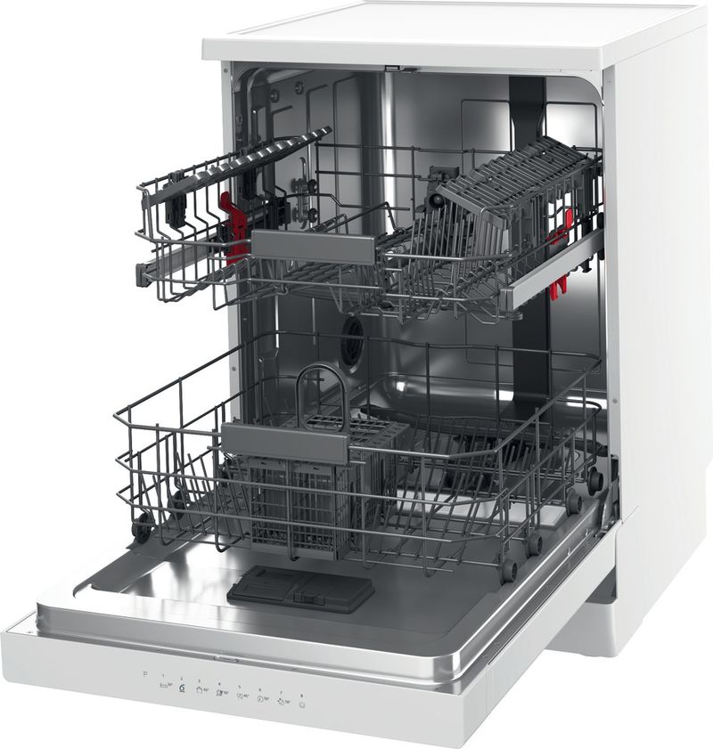 Whirlpool Lave-vaisselle Pose-libre WFC 3C34 Pose-libre D Perspective open