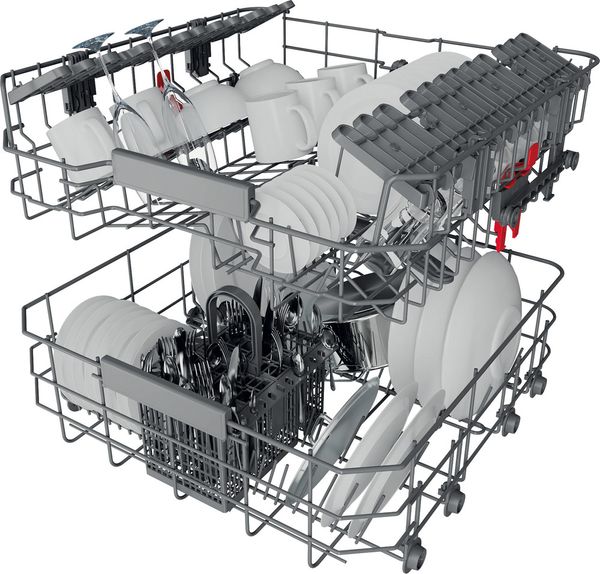 Whirlpool Lave-vaisselle Pose-libre WFO 3C33 6.5 X Pose-libre D Technical Translucent