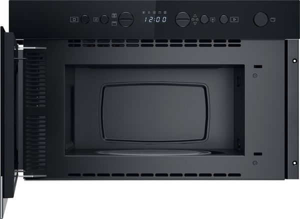 Whirlpool Four micro-ondes Encastrable WM22574BXF Acier inoxydable Electronique 22 Micro-ondes + gril 750 Frontal open