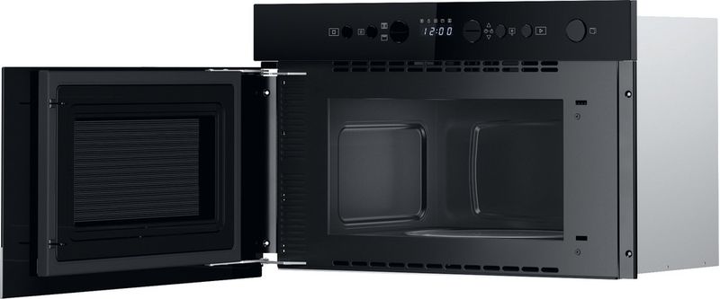 Whirlpool-Four-micro-ondes-Encastrable-WM22574BXF-Acier-inoxydable-Electronique-22-Micro-ondes---gril-750-Perspective-open