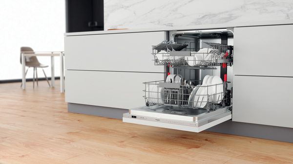 Whirlpool Lave-vaisselle Encastrable W3I D734 S Tout intégrable D Lifestyle perspective open