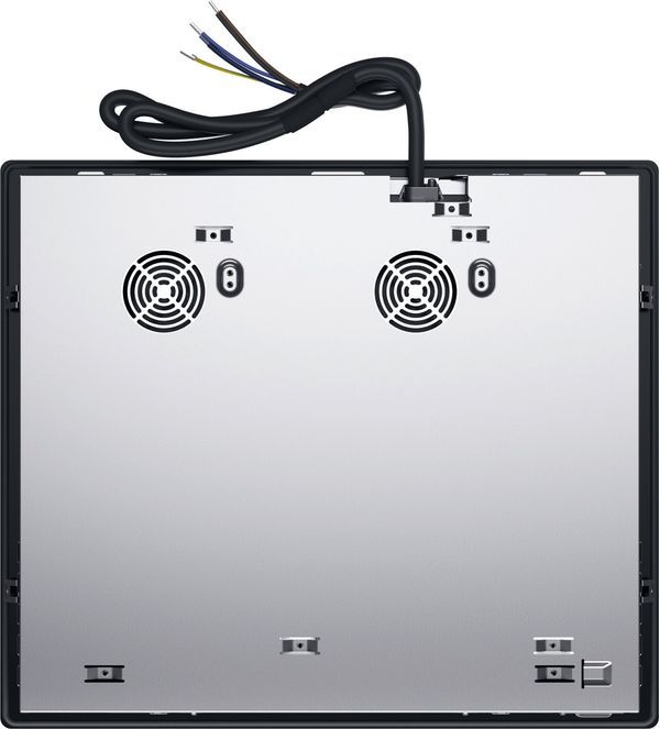 Whirlpool Table de cuisson WLX6001DNFF Noir Induction vitroceramic Back / Lateral