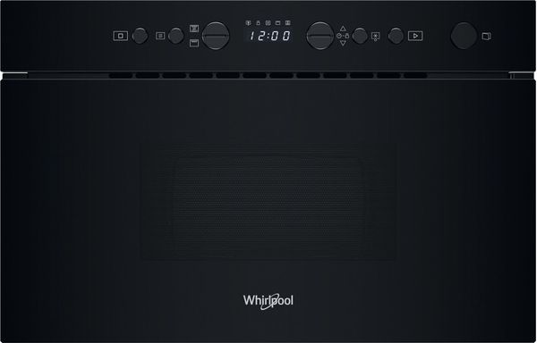 Whirlpool Four micro-ondes Encastrable WMN14BBF Noir Electronique 22 Micro-ondes + gril 750 Frontal