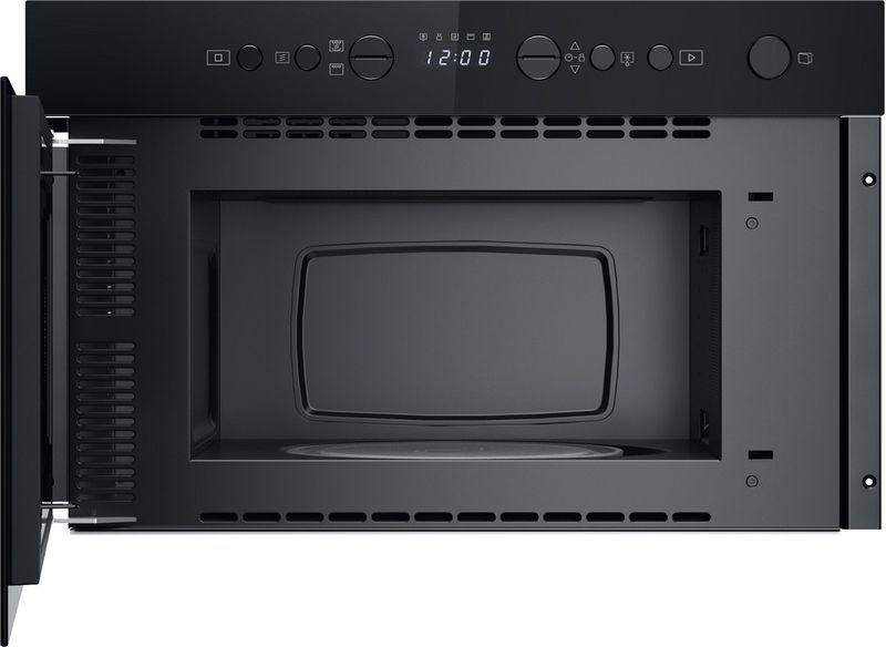 Whirlpool-Four-micro-ondes-Encastrable-WMN14BBF-Noir-Electronique-22-Micro-ondes---gril-750-Frontal-open