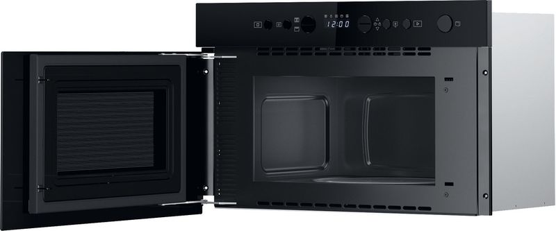 Whirlpool-Four-micro-ondes-Encastrable-WMN14BBF-Noir-Electronique-22-Micro-ondes---gril-750-Perspective-open