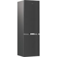 WHIRLPOOL - Réfrigérateur congélateur posable inox noir Dual No Frost - WHK25404XBR5E